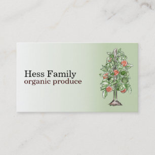 Visitekaartjes van tomatenPlant