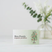 Visitekaartjes van tomatenPlant (Staand voorkant)