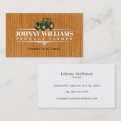 Visitekaartjes van trekkers (Voorkant / Achterkant)