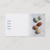 Visitekaartjes van verse eieren (Achterkant)