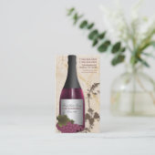  visitekaartjes van wijndruivenrassen (Staand voorkant)