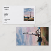 Visitekaartjes van windvuurtoren (Voorkant / Achterkant)