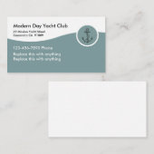 Visitekaartjes van Yacht Club (Voorkant / Achterkant)