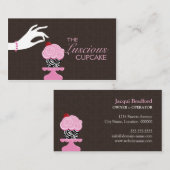 Visitekaartjes van Zebra van de bakkerij (Voorkant / Achterkant)