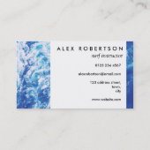 visitekaartjes van zeeen surven (Achterkant)