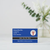 Visitekaartjes van zeehonden (Staand voorkant)