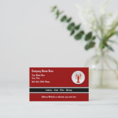 Visitekaartjes van zeehonden (Staand voorkant)