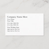 Visitekaartjes van zwembad (Achterkant)