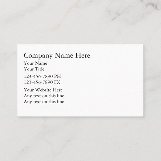 Visitekaartjes van zwembad (Achterkant)