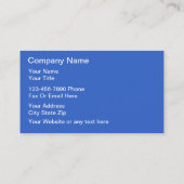 Visitekaartjes van zwembad (Achterkant)