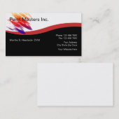 Visitekaartjes verfcontractant (Voorkant / Achterkant)