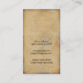 Visitekaartjes verkennen (Achterkant)