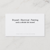 Visitekaartjes verwijderen (Achterkant)