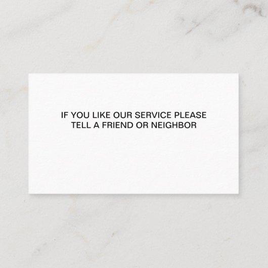 Visitekaartjes verwijderen (Achterkant)