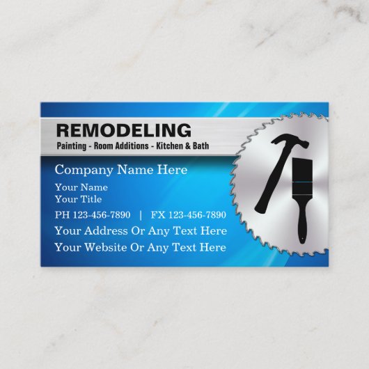 Visitekaartjes verwijderen (Voorkant)