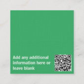 Visitekaartjes - Verwijs een Groen Licht van de Vr (Achterkant)