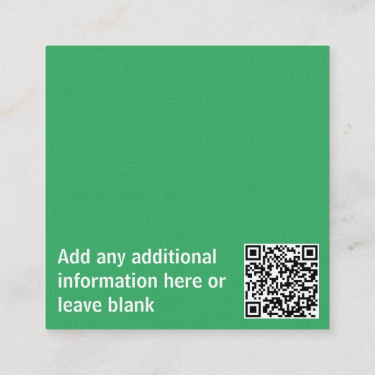 Visitekaartjes - Verwijs een Groen Licht van de Vr (Achterkant)