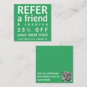 Visitekaartjes - Verwijs een Groen Licht van de Vr (Voorkant / Achterkant)