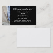 Visitekaartjes verzekeringsagent (Voorkant / Achterkant)
