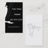 visitekaartjes-Violin/Strings Visitekaartje (Voorkant / Achterkant)