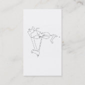 visitekaartjes-Violin/Strings Visitekaartje (Achterkant)