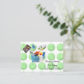 Visitekaartjes, Visitekaartje Reinigingsdiensten (Staand voorkant)