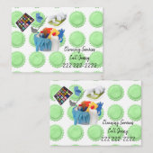 Visitekaartjes, Visitekaartje Reinigingsdiensten (Voorkant / Achterkant)