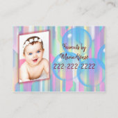 Visitekaartjes, Visitekaartjes van haircuts voor k (Achterkant)