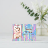 Visitekaartjes, Visitekaartjes van haircuts voor k (Staand voorkant)