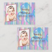 Visitekaartjes, Visitekaartjes van haircuts voor k (Voorkant / Achterkant)