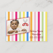 Visitekaartjes, Visitekaartjes van haircuts voor k (Achterkant)