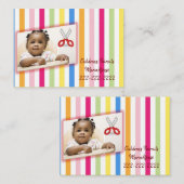 Visitekaartjes, Visitekaartjes van haircuts voor k (Voorkant / Achterkant)