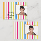 Visitekaartjes, Visitekaartjes van haircuts voor k (Voorkant / Achterkant)