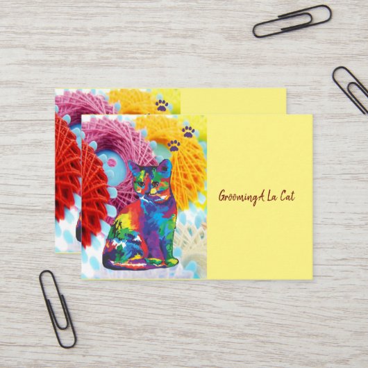 Visitekaartjes, Visitekaartjes voor het kweken van (Voorkant / Achterkant in situ)