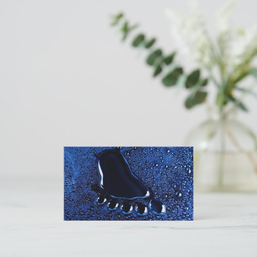 Visitekaartjes voet (Staand voorkant)