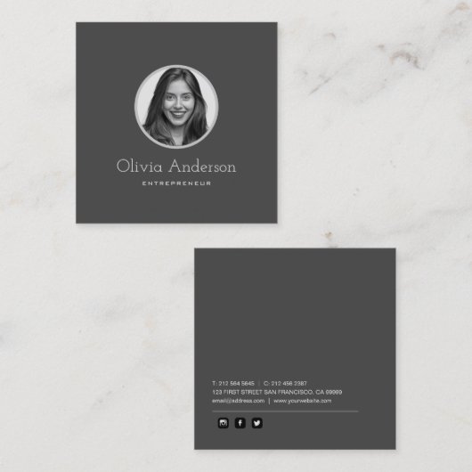 Visitekaartjes voor aangepaste juridische services (Voorkant / Achterkant)