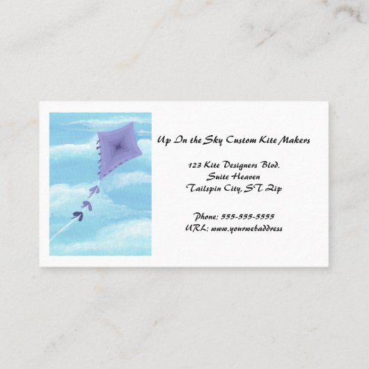 visitekaartjes voor Aangepaste mijtmakers (Achterkant)