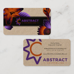visitekaartjes voor abstract advies