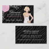 Visitekaartjes voor Accessoire Designer (Voorkant / Achterkant)