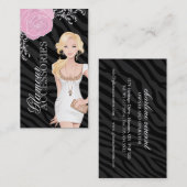 Visitekaartjes voor Accessoire Designer (Voorkant / Achterkant)