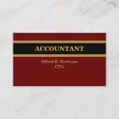 Visitekaartjes voor accountants (Voorkant)