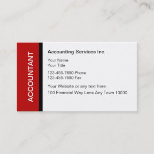 Visitekaartjes voor accountants