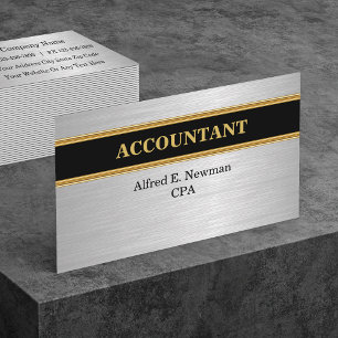 Visitekaartjes voor accountants