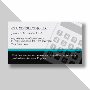 Visitekaartjes voor accountants