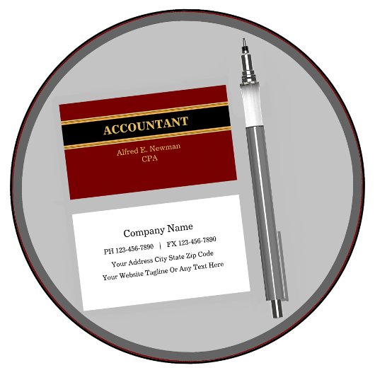 Visitekaartjes voor accountants