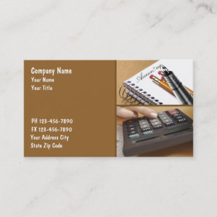 Visitekaartjes voor accountants
