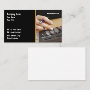 Visitekaartjes voor accountants