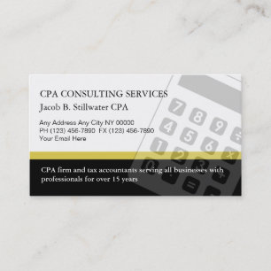 Visitekaartjes voor accountants
