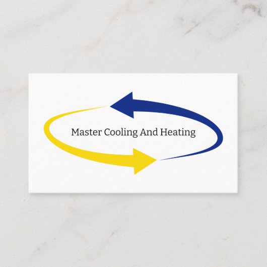 Visitekaartjes voor airconditioning (Voorkant)