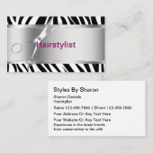 Visitekaartjes voor airdresser (Voorkant / Achterkant)